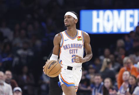 Thunder star Shai Gilgeous.